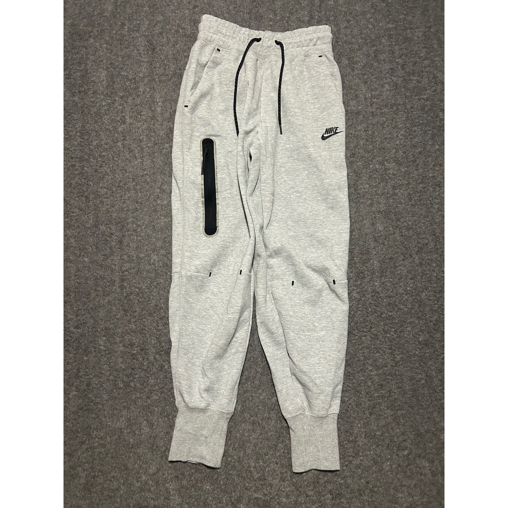 Nike Women's Size XS Sportswear Tech Fleece Pants Grey Heather CW4292-063